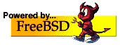 Powered by FreeBSD,